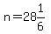 n=28%261%2F6