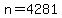 n=4281