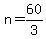 n=60%2F3