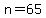 n=65