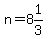 n=8%261%2F3