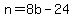 n=8b-24