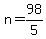 n=98%2F5