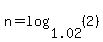 n=log%281.02%2C%282%29%29