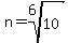n=root%286%2C10%29