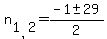 n%5B1%2C2%5D=%28-1+%2B-+29%29+%2F+2