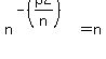 n%5E%28-%28pZ%2Fn%29%29=n