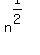 n%5E%281%2F2%29