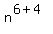 n%5E%286%2B4%29