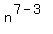 n%5E%287-3%29