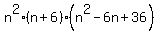 n%5E2%28n%2B6%29%28n%5E2-6n%2B36%29