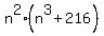n%5E2%28n%5E3%2B216%29