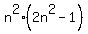 n%5E2%2A%282n%5E2-1%29