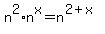 n%5E2%2A+n%5Ex+=+n%5E%282%2Bx%29