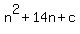 n%5E2%2B14n%2Bc