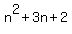n%5E2%2B3n%2B2