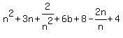 n%5E2%2B3n%2B2%2Fn%5E2%2B6b%2B8+-+2n%2Fn%2B4