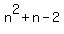 n%5E2%2Bn-2