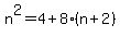 n%5E2=4%2B8%28n%2B2%29