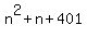 n%5E2+%2B+n+%2B+401