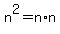 n%5E2+=+n%2An