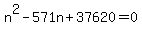 n%5E2+-+571n%2B37620+=+0