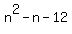 n%5E2-n-12