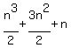 n%5E3%2F2%2B3n%5E2%2F2%2Bn