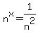 n%5Ex+=+1+%2F+n%5E2