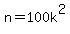 n+=+100k%5E2