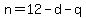 n+=+12-d-q