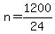n+=+1200%2F24