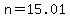 n+=+15.01