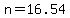 n+=+16.54