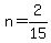 n+=+2%2F15