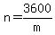 n+=+3600%2Fm