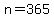 n+=+365