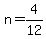 n+=+4%2F12