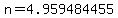 n+=+4.959484455