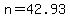 n+=+42.93