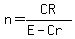 n+=+CR%2F%28E-Cr%29