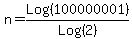 n+=+Log%28100000001%29%2FLog%282%29
