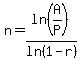 n+=+ln%28A%2FP%29%2Fln%281-r%29