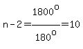 n-2=1800%5Eo%2F180%5Eo=10