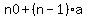 n0%2B%28n-1%29a