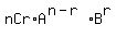 nCr%2AA%5E%28n-r%29%2AB%5Er