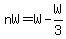nW+=+W+-+W%2F3