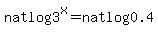 natlog3%5Ex=natlog0.4