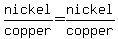 nickel%2Fcopper+=+nickel%2Fcopper