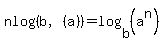 nlog%28b%2C%28a%29%29=log%28b%2C%28a%5En%29%29